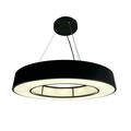 Brilliantbulb Chalim 72-Watt Integrated LED Black 32&apos; Circular Chandelier BR3583828